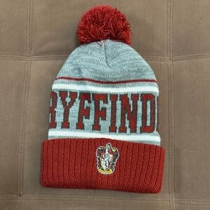 Gryffindor Pom Beanie - Red and Gray